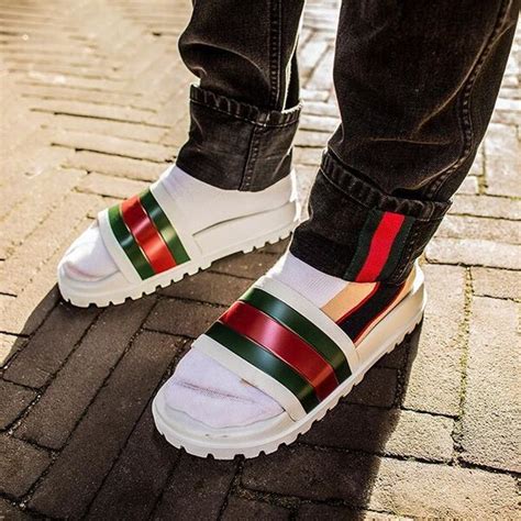 mens sliders gucci|Gucci sliders pay later.